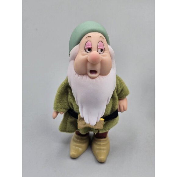 Disney Simba Toys Snow White and 6 Dwarves Vintage Toys Grumpy, Sleepy, Dopey - Picture 5 of 16